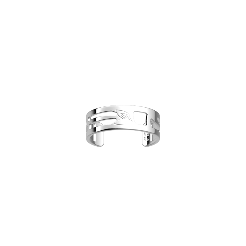 Bague Les Georgettes Fleurs du Nil Finition Argentée 8mm