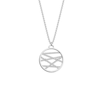 Collier Les Georgettes Liens Finition Argentée 25mm