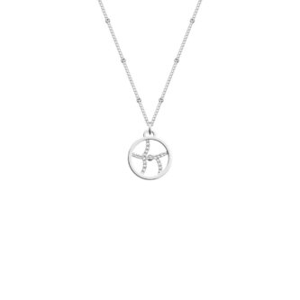 Collier Les Georgettes Précieuses Courbe Finition Argentée 16mm
