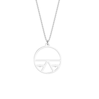 Collier Les Georgettes Ibiza Finition Argentée 30mm