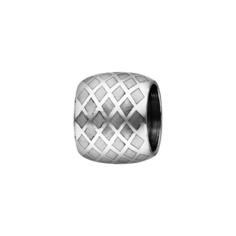 Charms Thabora Acier Forme Tube Quadrillage
