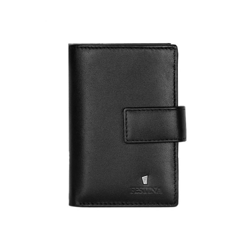 Porte-cartes Festina Chronobike Sécurisé en Cuir Noir FLJ0119/A