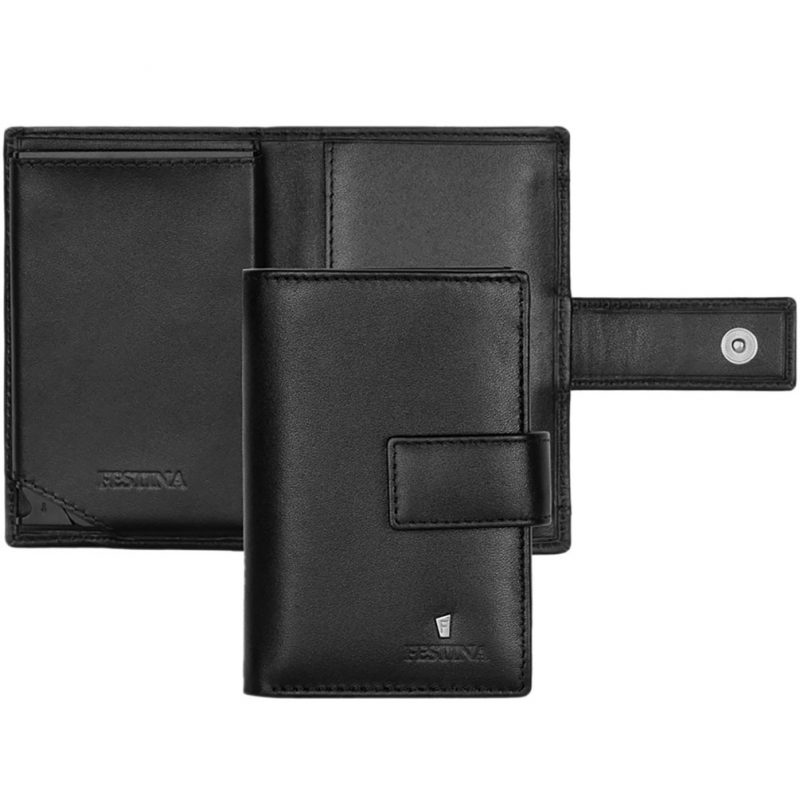 Porte-cartes Festina Chronobike Sécurisé en Cuir Noir FLJ0119/A – Image 2