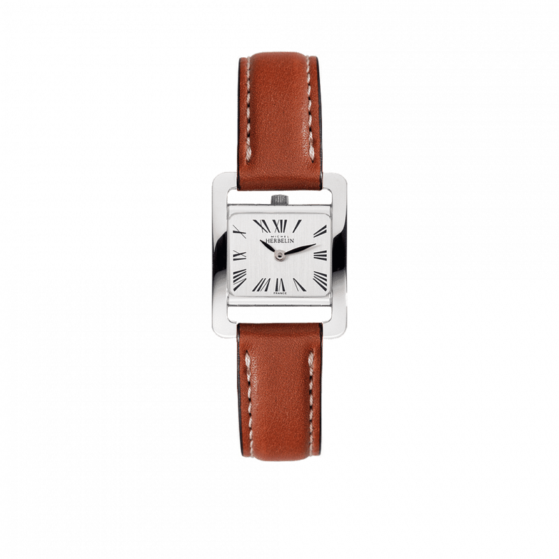 Montre Femme Herbelin Acier V avenue Bracelet Cuir Gold 1703701GO