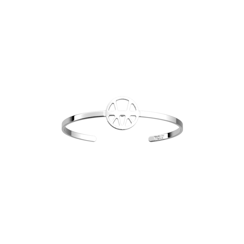 Bracelet Jonc Les Georgettes Ibiza Finition Argentée 16mm