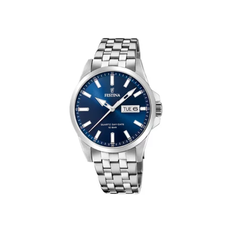 Montre Festina Homme Acier Cadran Bleu F20357/3