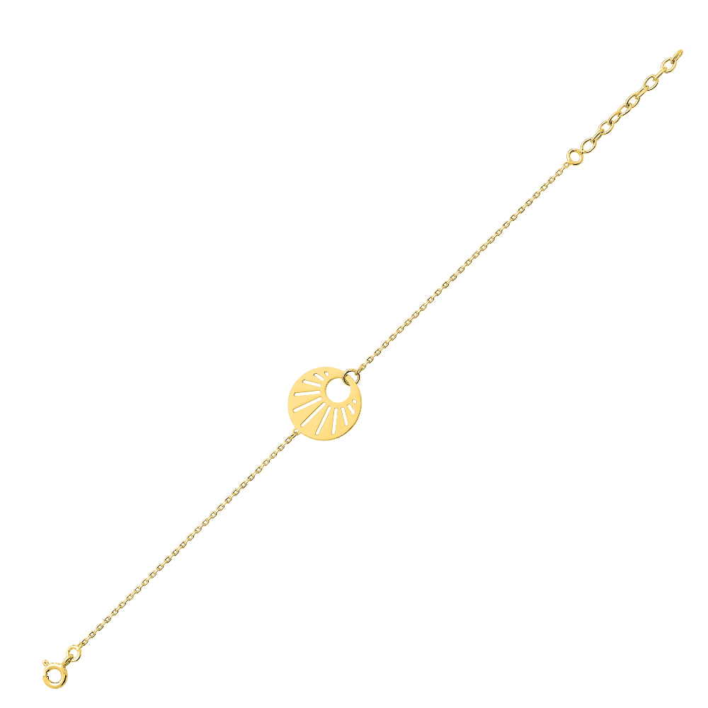 Bracelet Plaqué or Solaire 16+3cm – Image 2