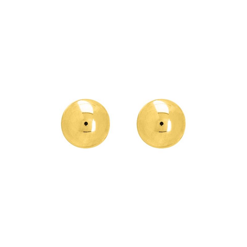 Boucles d'oreilles Or Jaune 750/1000 Boules 6mm