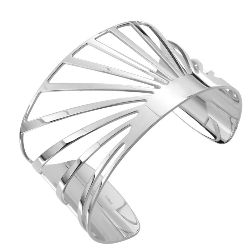 Bracelet Manchette 40mm Acier Rayons de Soleil – Image 2