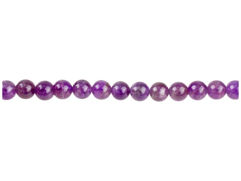 Bracelet Femme Pierres Naturelles Améthyste Perles 8mm