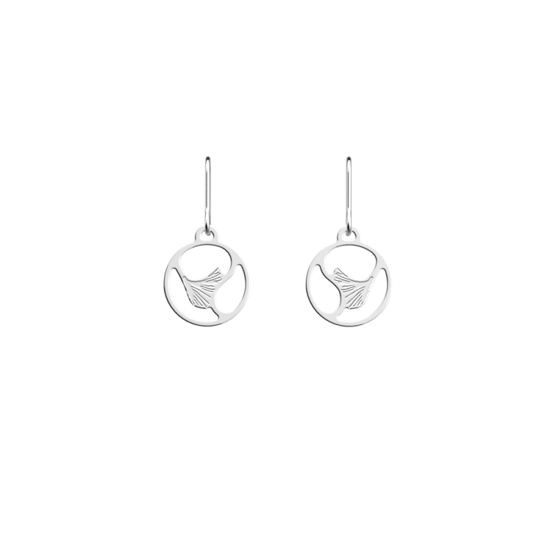 Boucles d'oreilles Les Georgettes Les Essentielles Flamenco Pendantes Finition Argentée 16mm