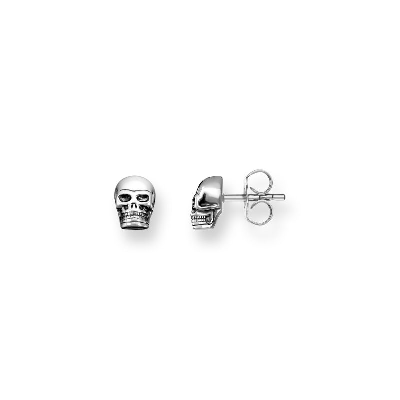 Boucles d'oreilles Clous Thomas Sabo Argent 925/1000 Têtes de Mort