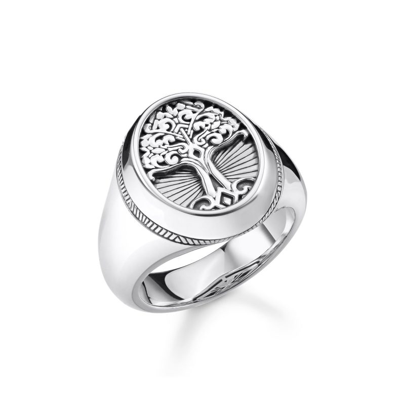 Bague Chevalière Thomas Sabo Argent 925/1000 Tree of Love
