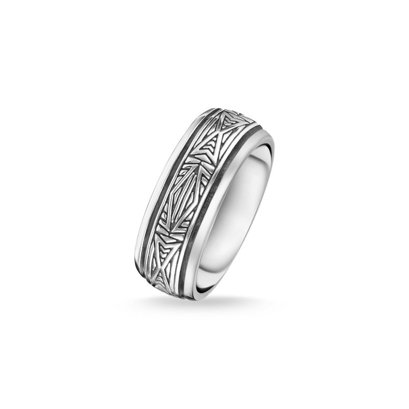 Bague Thomas Sabo Argent 925/1000 Ornements – Image 2