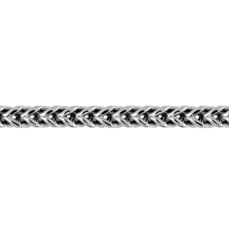 Bracelet Homme Acier Maille Carrée