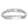Bracelet Homme Rochet Dandy Gourmette Acier Poli HB07280