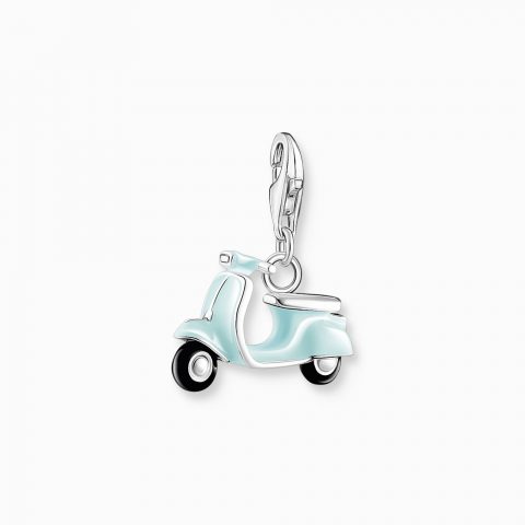 Pendentif Charm Scooter Turquoise Thomas Sabo Argent 925/1000