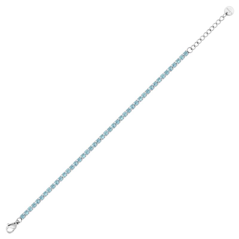 Bracelet Fashion Steel Acier 1 rang Oxydes Bleus – Image 2