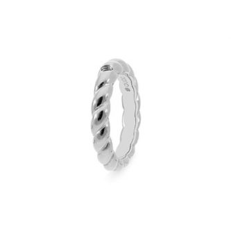 Bagues Qudo Basic Lana Acier Silver - 50