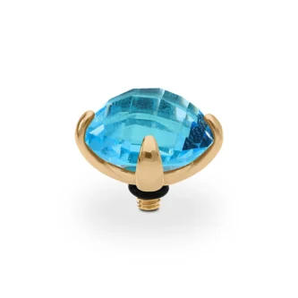 Tops Qudo Seano 13 mm Gold - Aquamarine