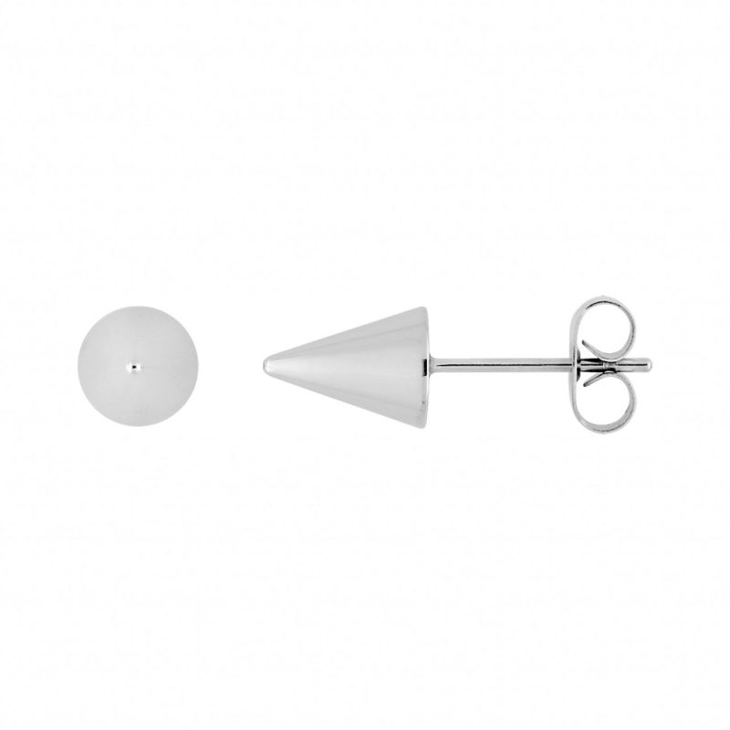 Boucles d'oreilles Fashion Steel Cône Acier