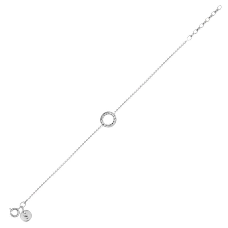 Bracelet Saunier Iris Argent 925/1000 Platiné