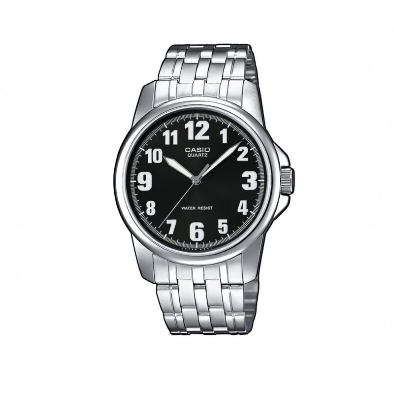 Montre Homme Casio Analogique Fond Noir MTP-1260PD-1BEG