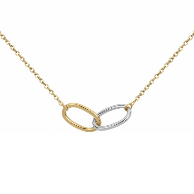 Collier Fashion Steel Acier Bicolore