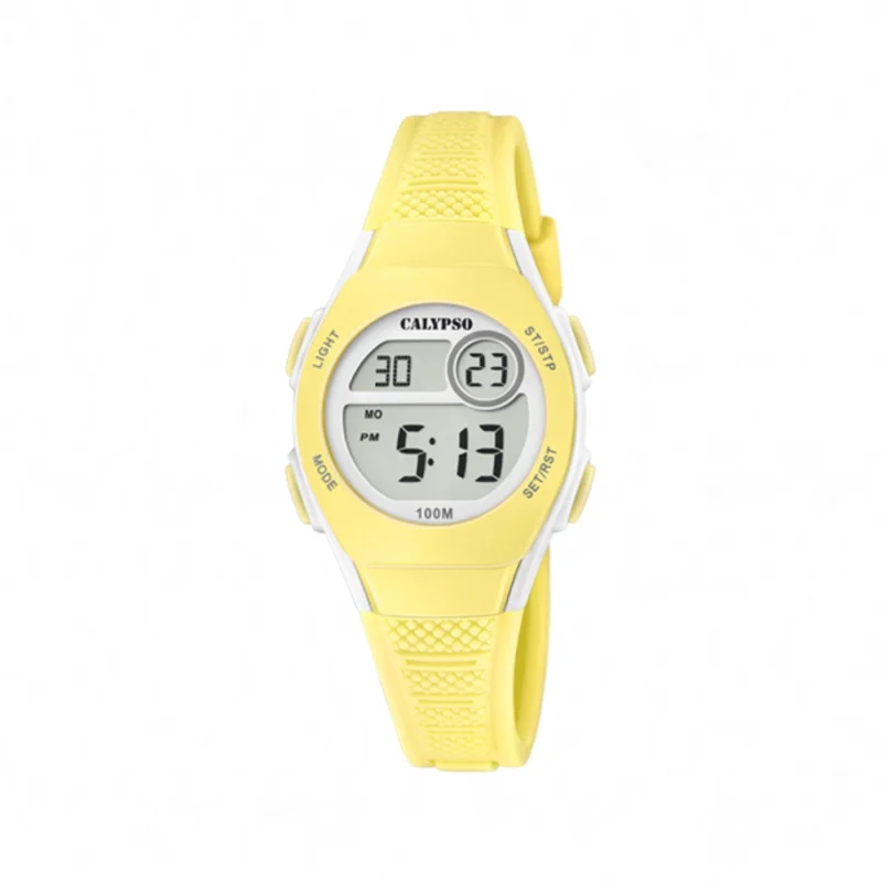 Montre Calypso Digitale Jaune K5831/2