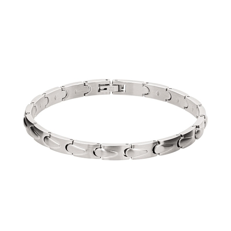Bracelet Homme Rochet Mooréa Acier Satiné 6mm HB7680