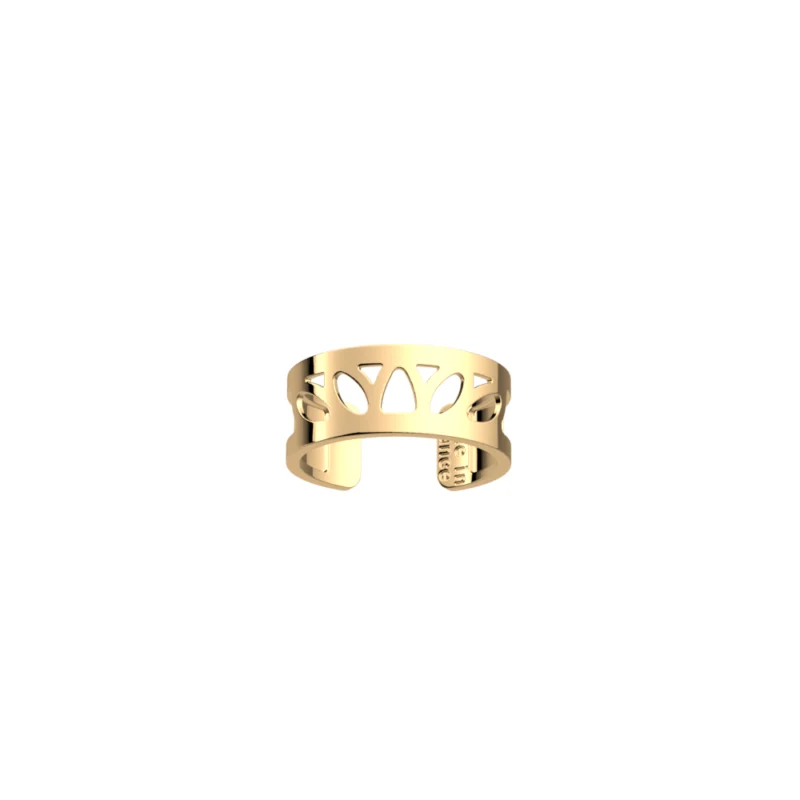Bague Les Georgettes Lotus Finition Dorée 8mm