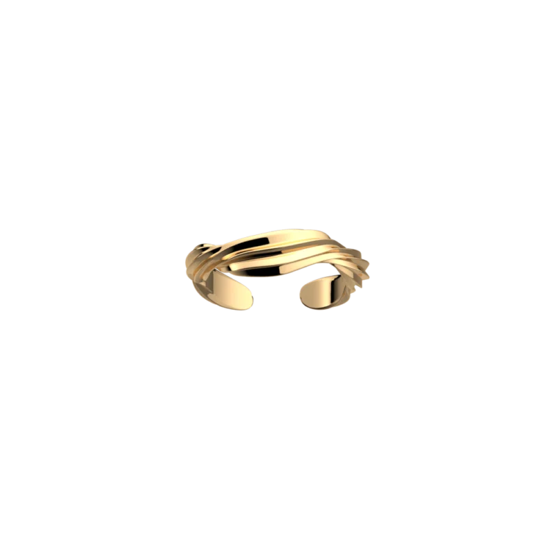 Bague Les Georgettes Les Créatives Sahara Finition Dorée