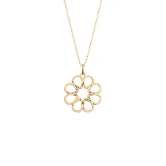 Collier Les Georgettes Les Essentielles Arabesque Finition Dorée 25mm