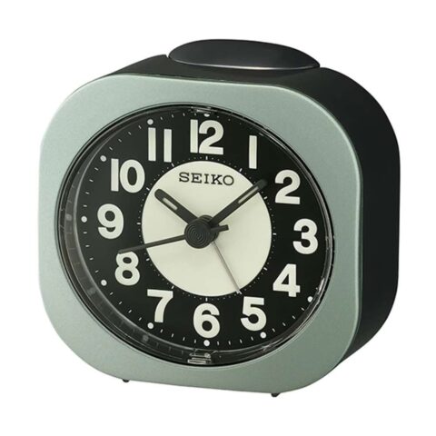 Réveil Seiko Vert Cadran Noir QHE121M