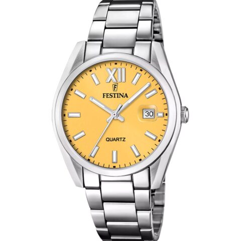 Montre Festina Homme Acier Cadran Jaune F20683/8