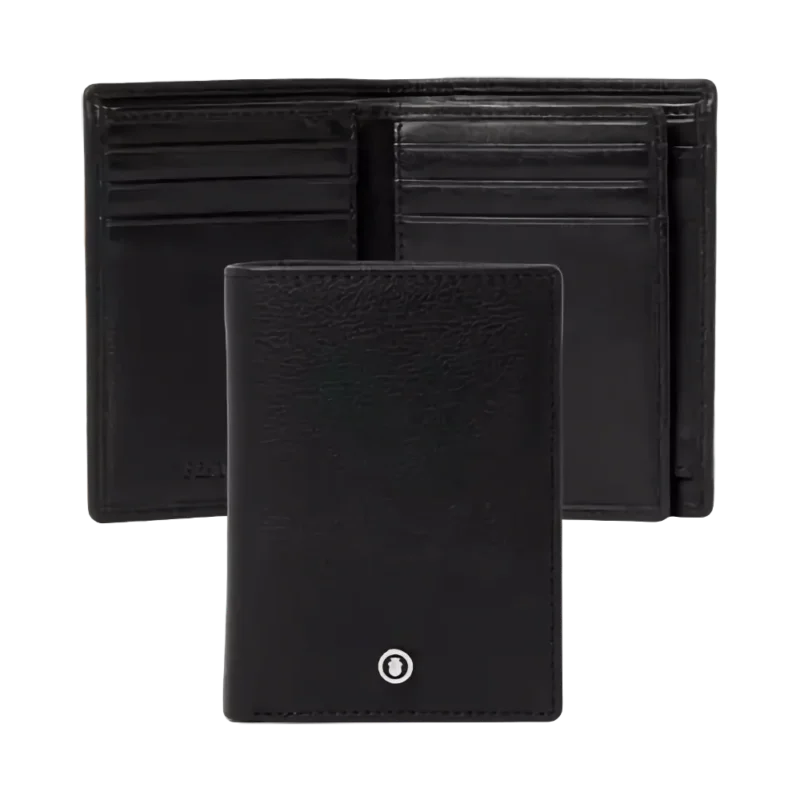 Porte-cartes Festina Bouton avec Rabat en Cuir Noir FLF326/A