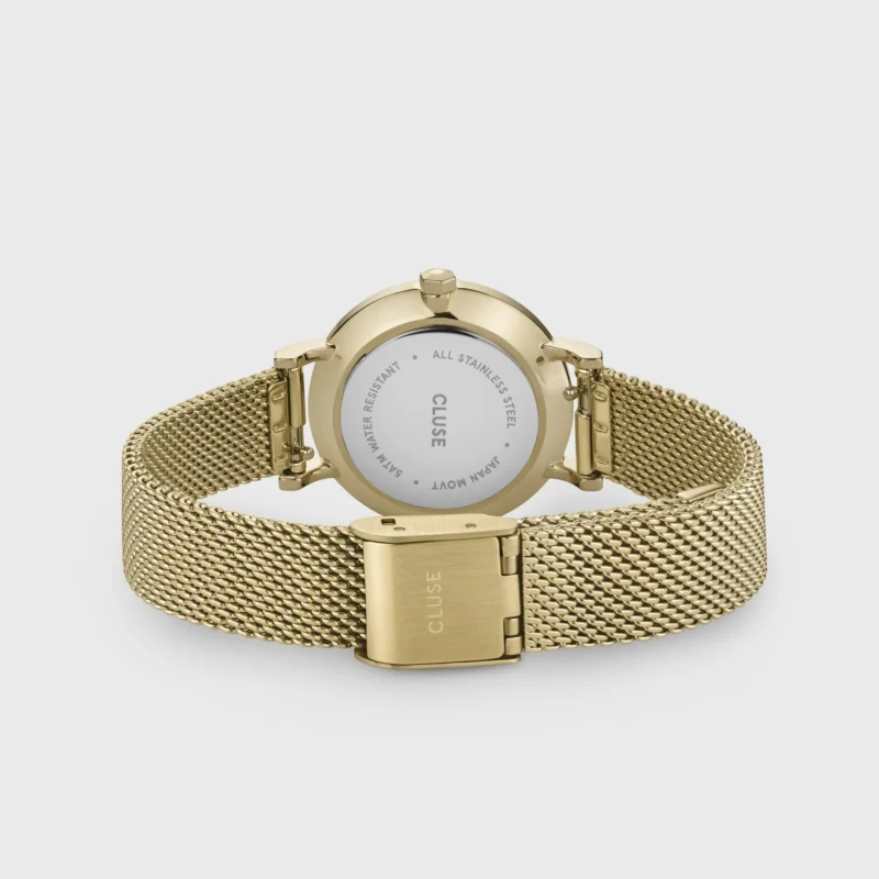 Montre Femme Cluse Boho Chic Petite Acier Doré Jaune CW0101211001 – Image 3