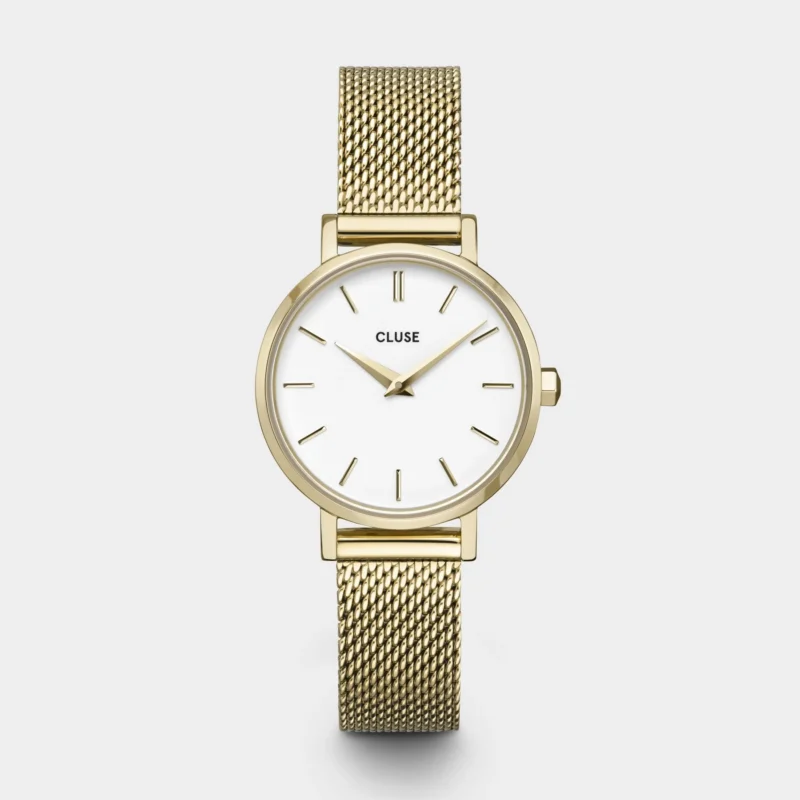 Montre Femme Cluse Boho Chic Petite Acier Doré Jaune CW0101211001