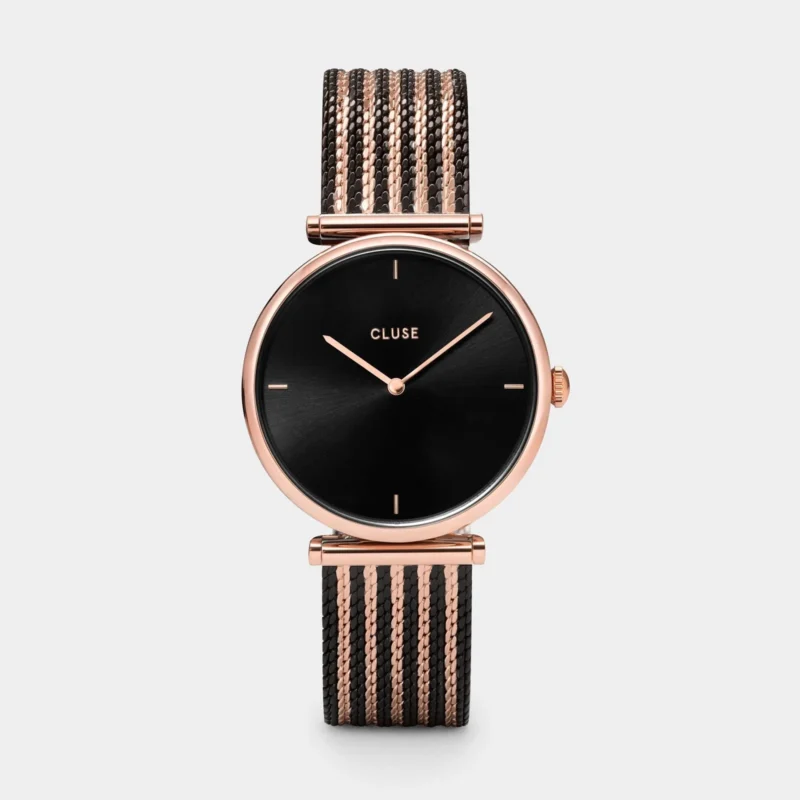 Montre Femme Cluse Triomphe Acier Bicolore Rose Gold CW0101208005