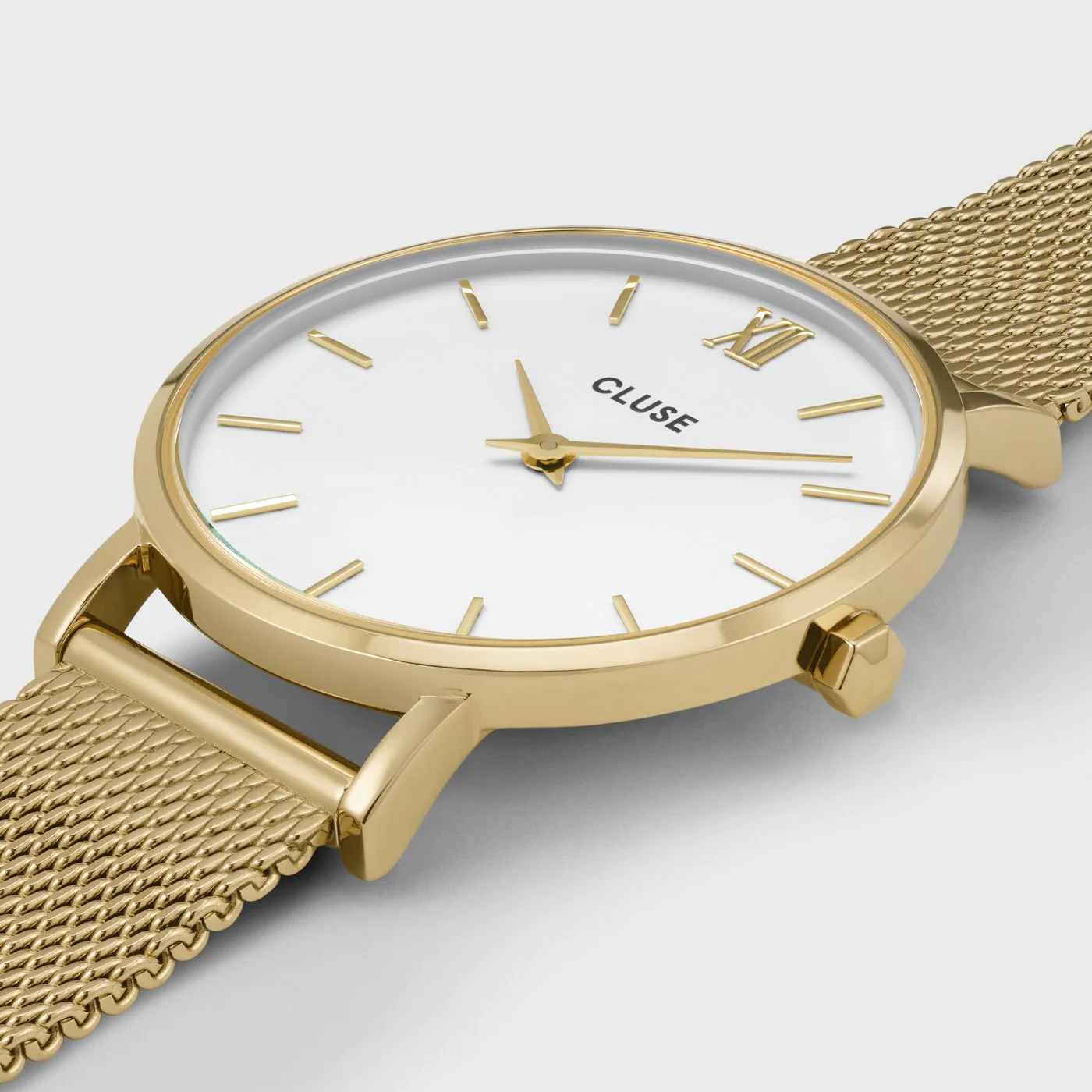 Montre Femme Cluse Minuit Acier Gold Bracelet Milanais CW0101203007 – Image 2