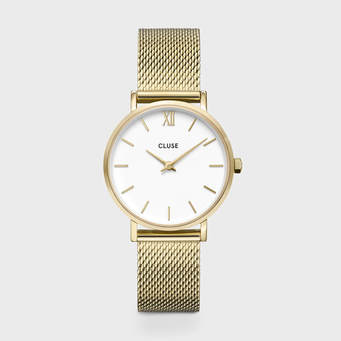 Montre Femme Cluse Minuit Acier Gold Bracelet Milanais CW0101203007