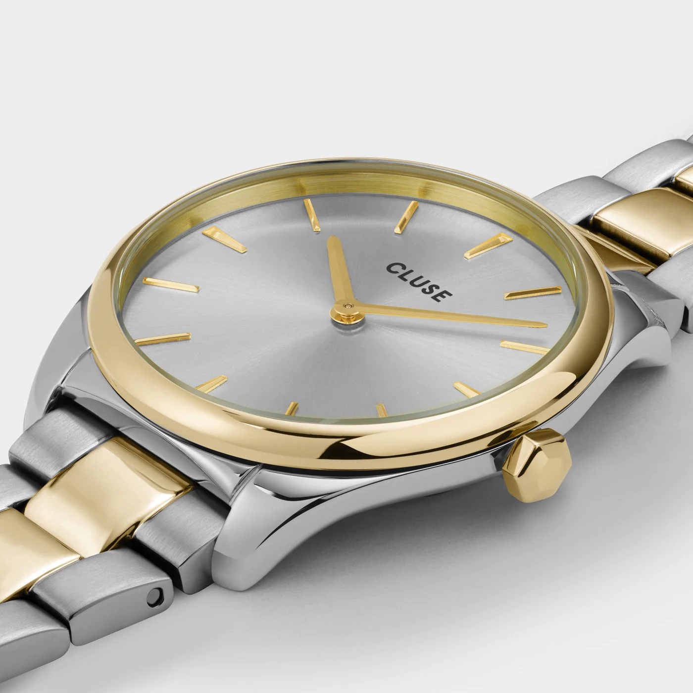 Montre Femme Cluse Féroce Petite Acier Bicolore CW11207 – Image 2