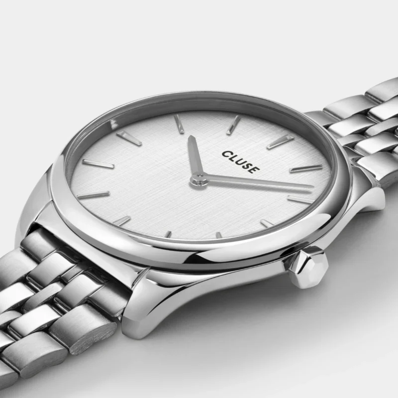 Montre Femme Cluse Féroce Petite Acier Silver CW11219 – Image 2