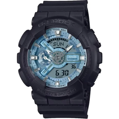 Montre Homme Casio G-SHOCK Fond Bleu GA-110CD-1A2ER