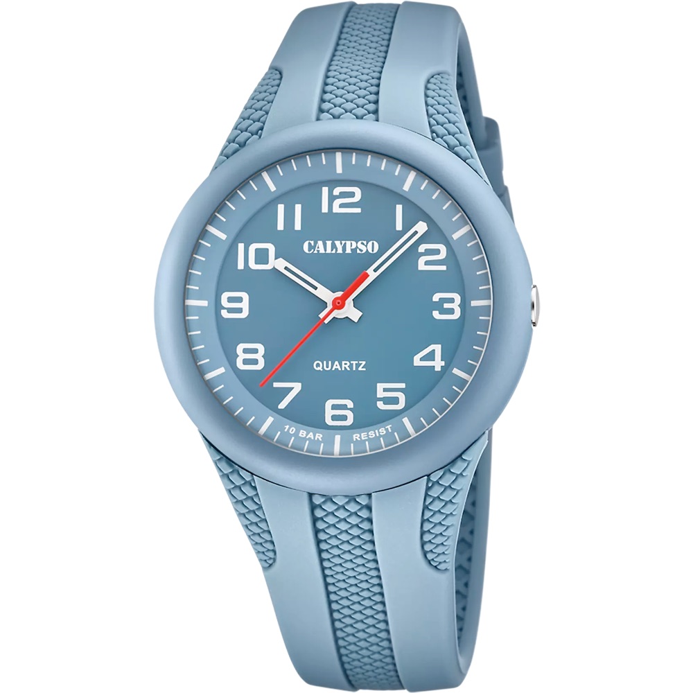 Montre Calypso Homme Analogique Bleu Gris K5835/1
