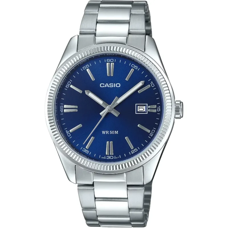 Montre Casio Analogique Fond Bleu MTP-1302PD-2AVEF