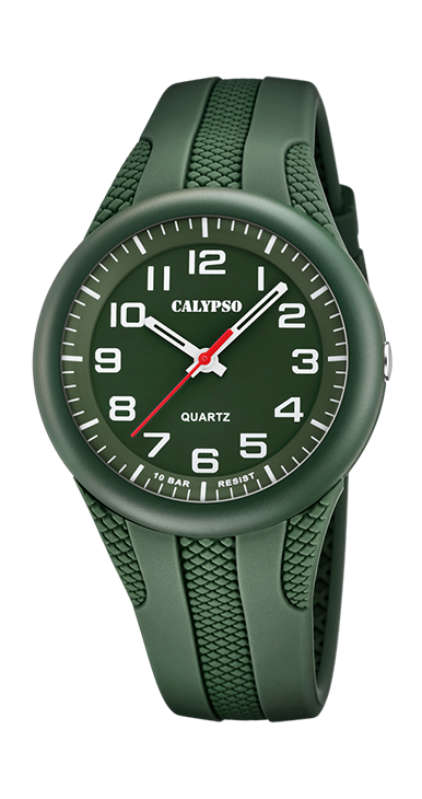 Montre Calypso Homme Vert Kaki K5735/2