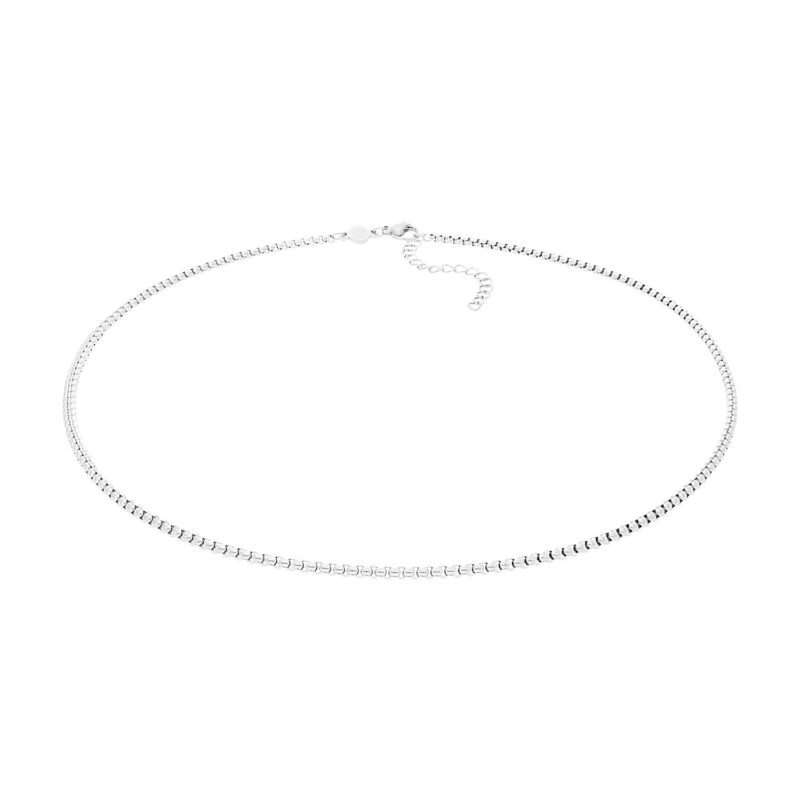 Chaine Qudo Ceri Acier Silver
