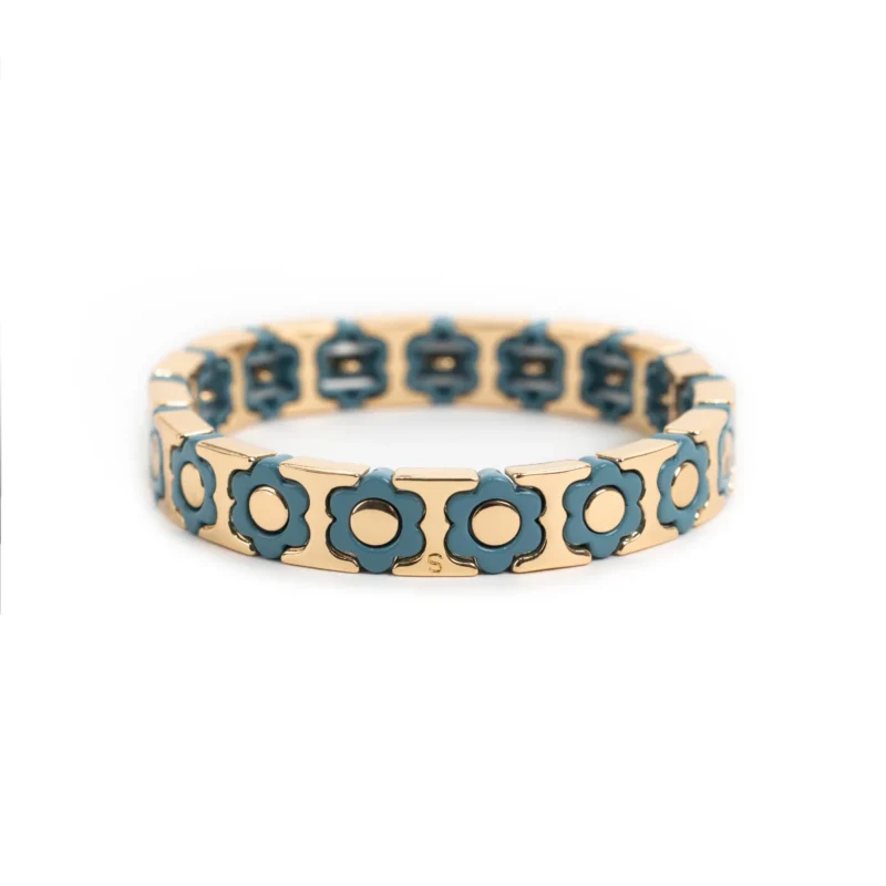 Bracelet Simone à Bordeaux Coachella Vieux Gris Taille Moyen
