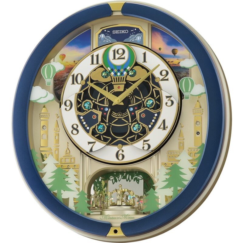 Horloge Animée Seiko 18 mélodies QXM398L